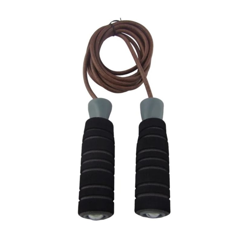 Body Sculpture Leather Skipping Rope