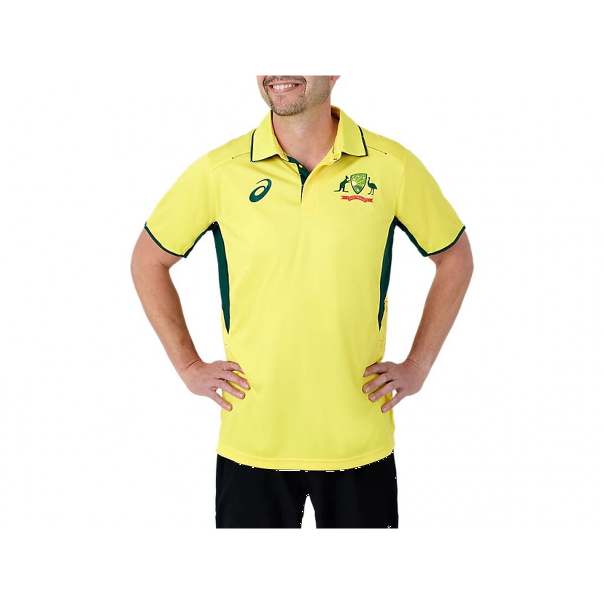 Asics Cricket Australia Adults Replica ODI Cricket Shirt