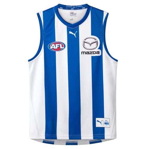 Puma Nth Melbourne Kangaroos 2024 AFL Home Adults Replica Guernsey