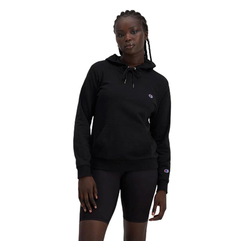 Champion Womens Lightweight Terry C-Logo Hoodie