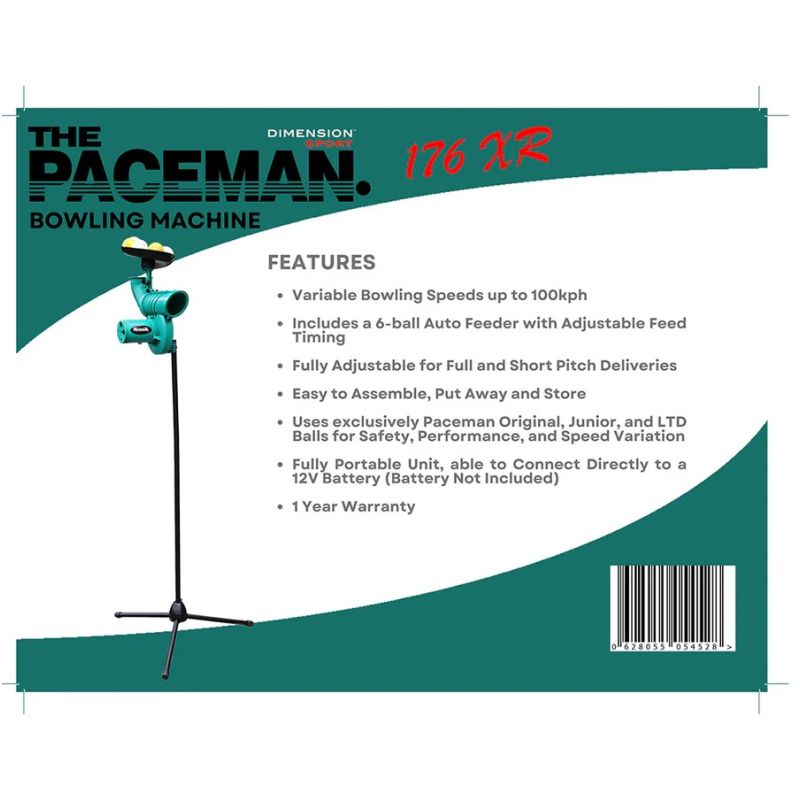 Paceman 176 XR Cricket Bowling Machine