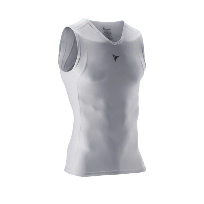 Linebreak Mens Sleeveless Compression Tank