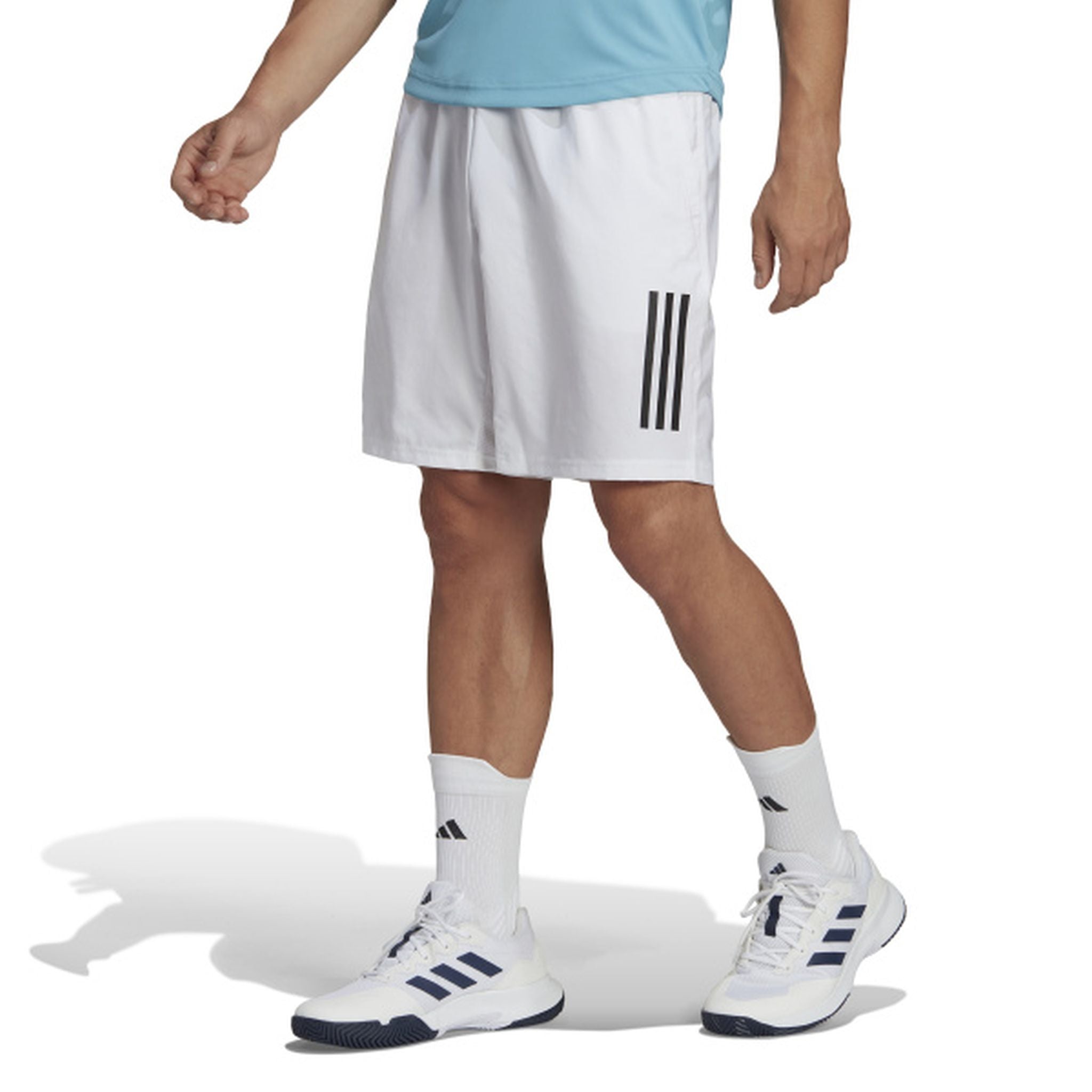 Adidas Mens Club Tennis 3-Stripes Shorts