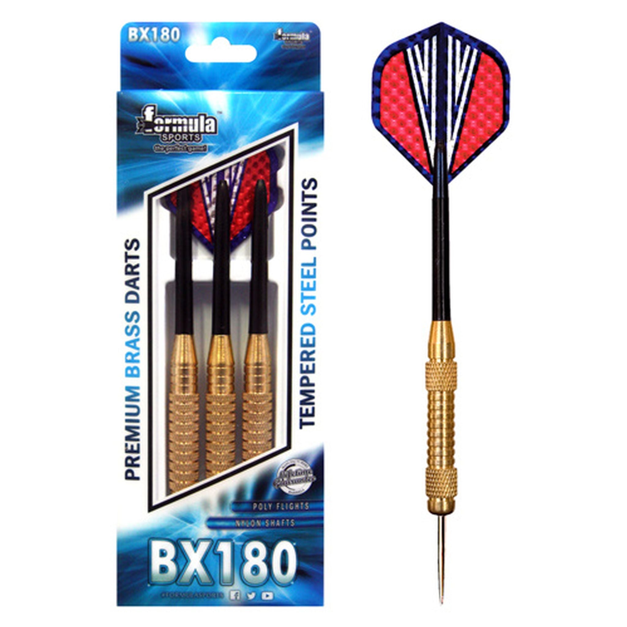 Formula BX180 Premium Brass Darts