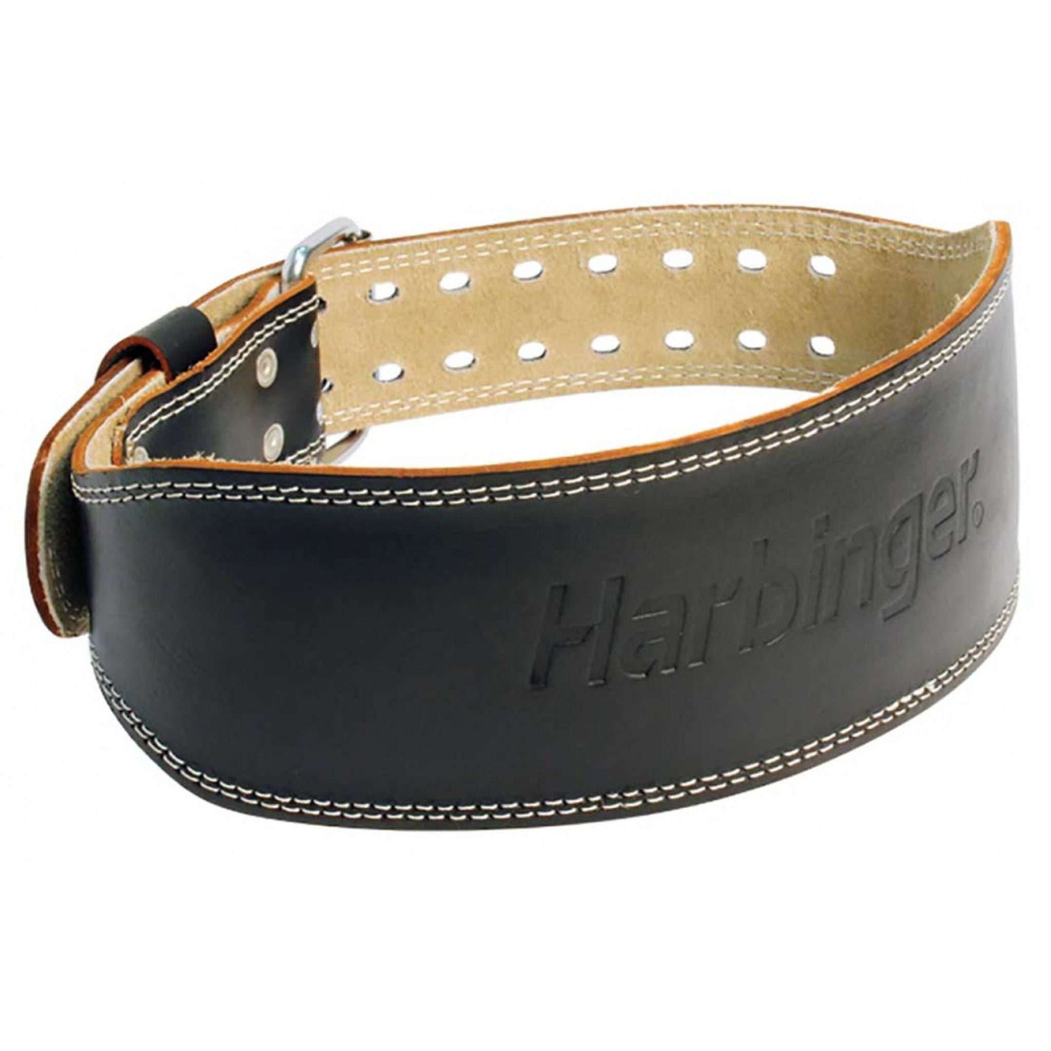 Harbinger 4-inch Padded Leather Weight Belt