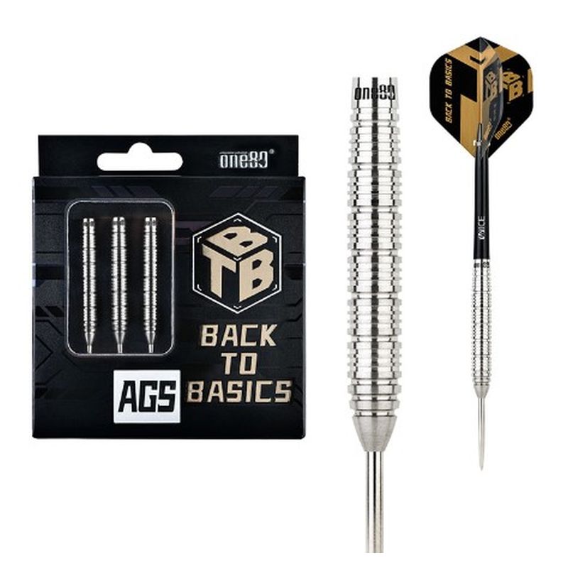 ONE80 Back to Basics AGS 90% Tungsten Darts