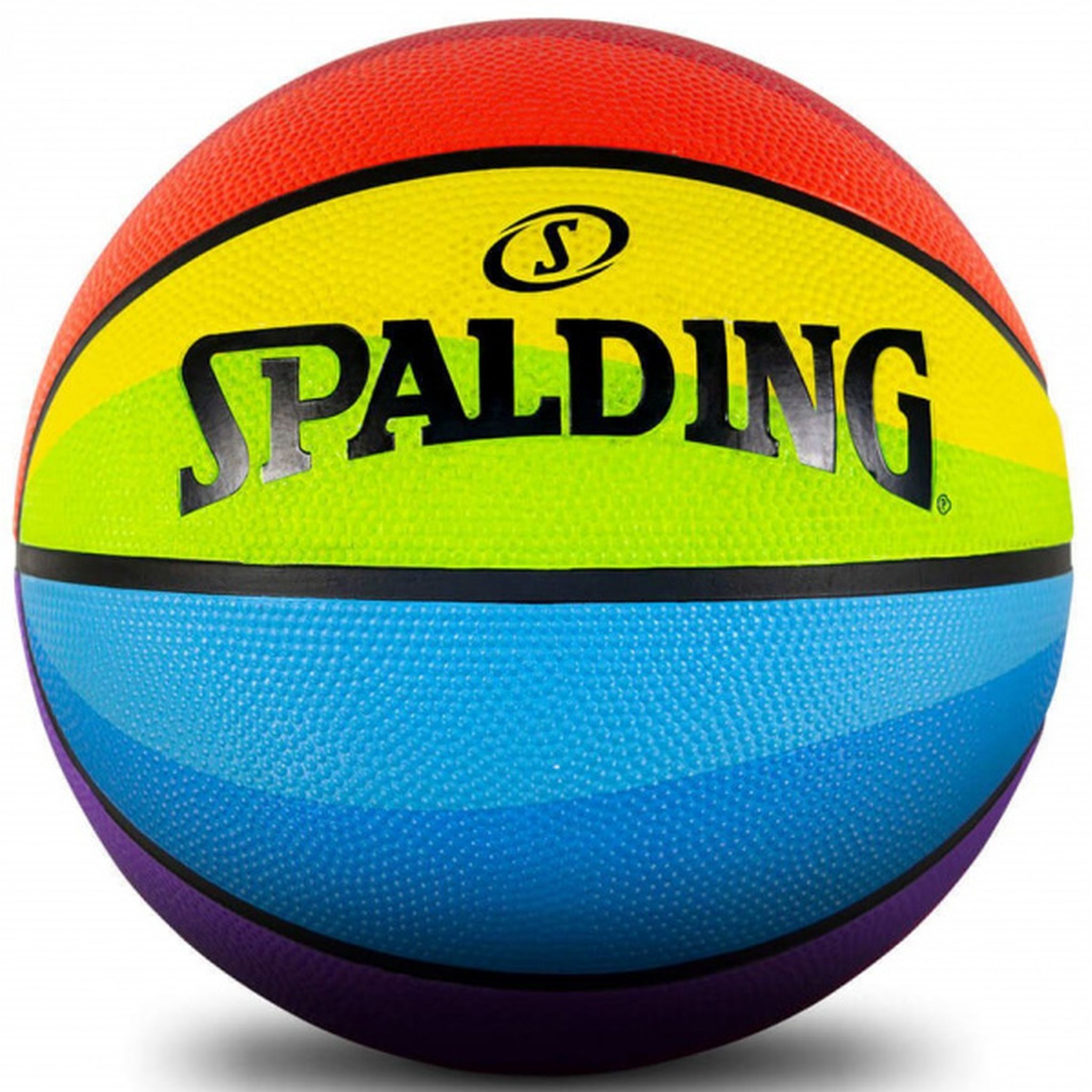 Spalding Rainbow Basketball