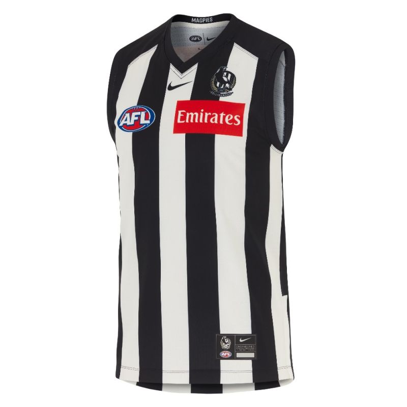 Nike Collingwood Magpies 2025 AFL Home Adults Replica Guernsey