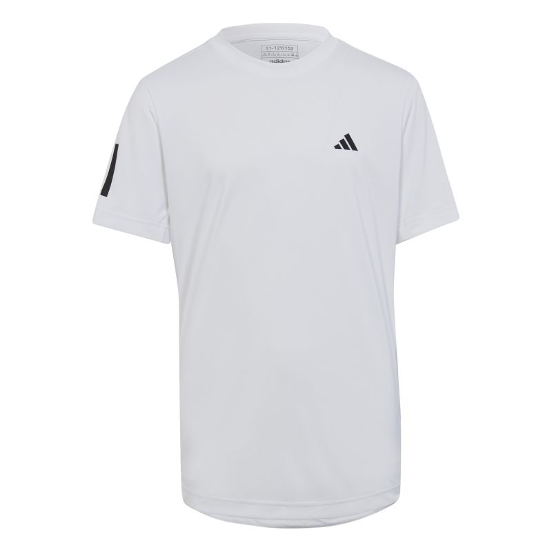 Adidas Boys Club Tennis 3-Stripes Tee