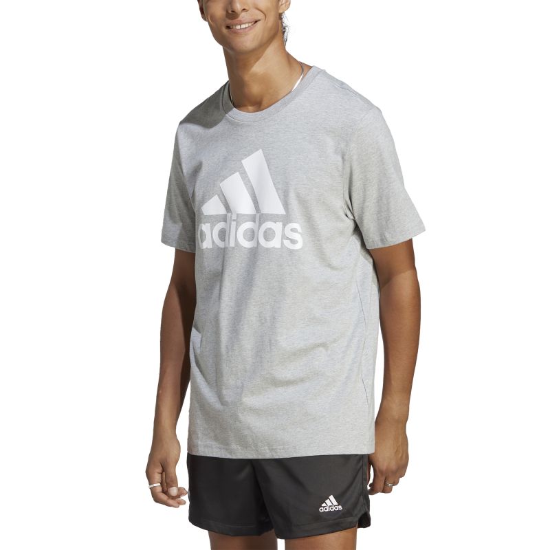 Adidas Mens Essentials Single Jersey Big Logo Tee