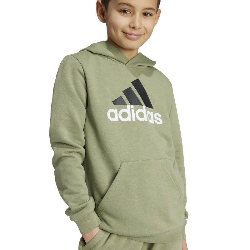 Adidas Boys Two-Colored Big Logo Essentials Hoodie