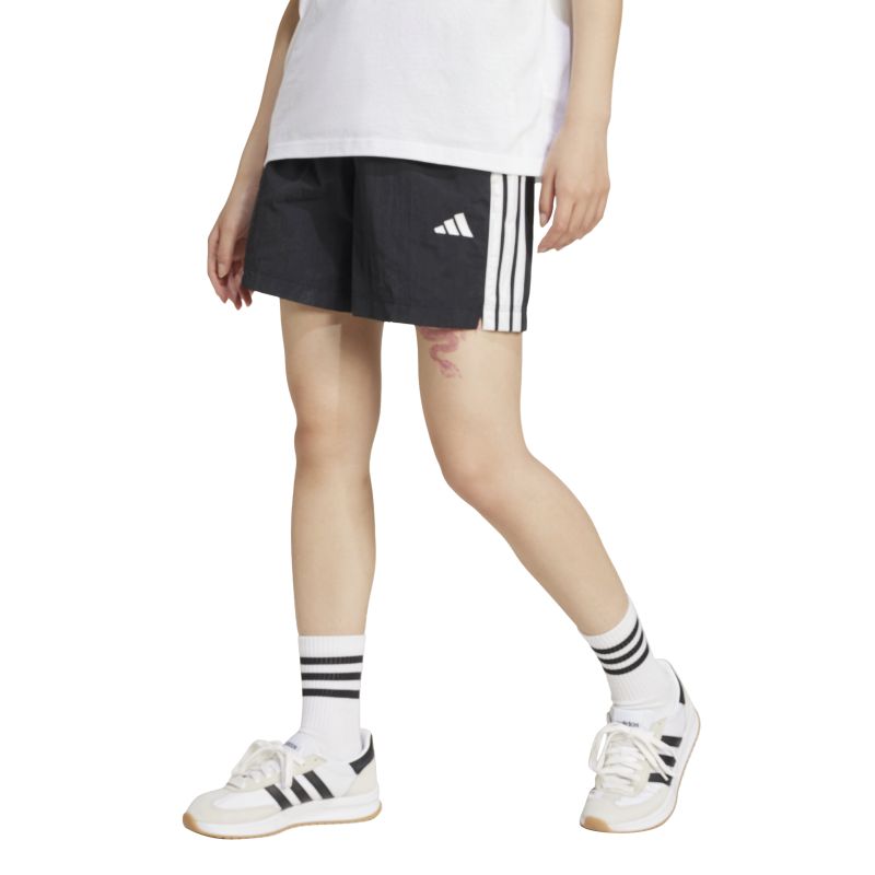 Adidas Womens Essentials 3-Stripes Woven Short