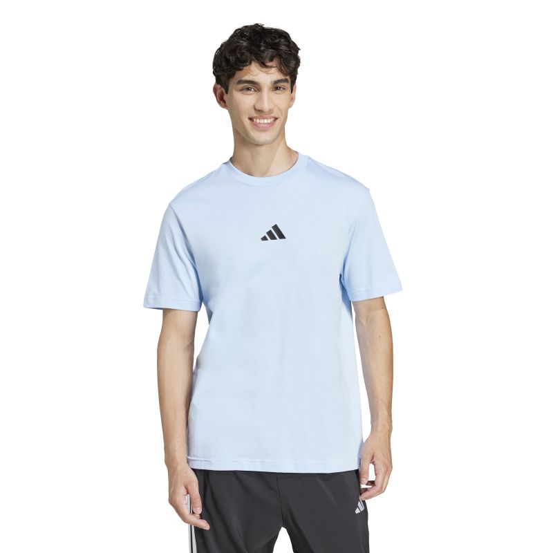 Adidas Mens Essentials Single Jersey Small Logo Tee