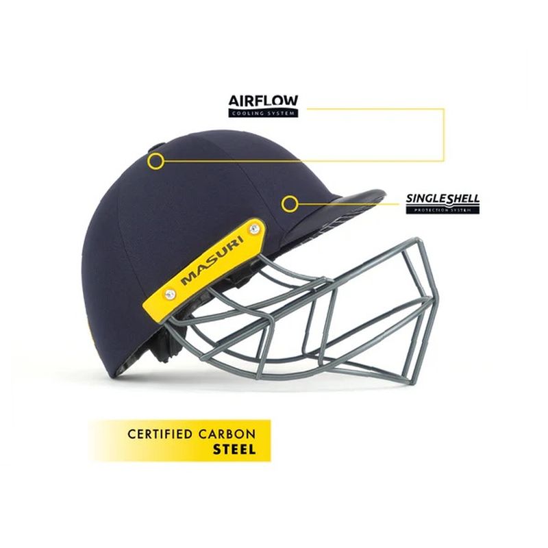 Masuri T Line Junior Steel Cricket Helmet