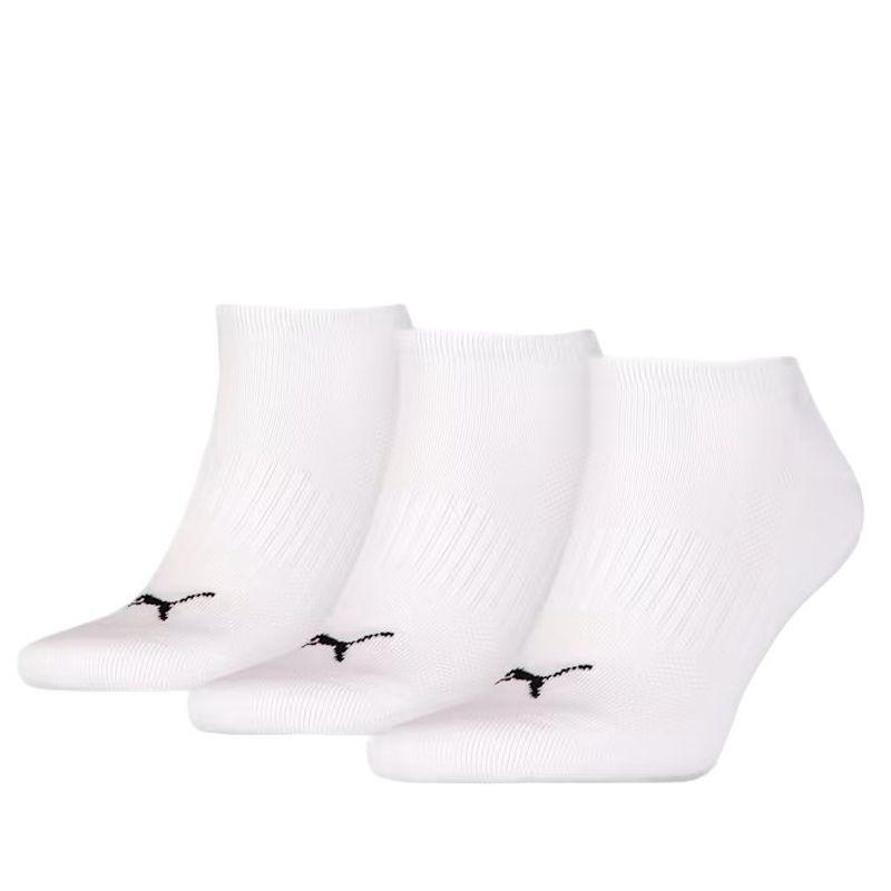 Puma 3pk Unisex Cushioned Sneaker Socks