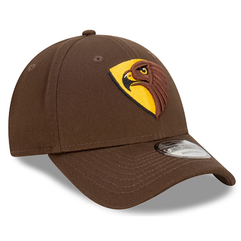 New Era Hawthorn Hawks Official Team Colours 9FORTY Cloth Strap