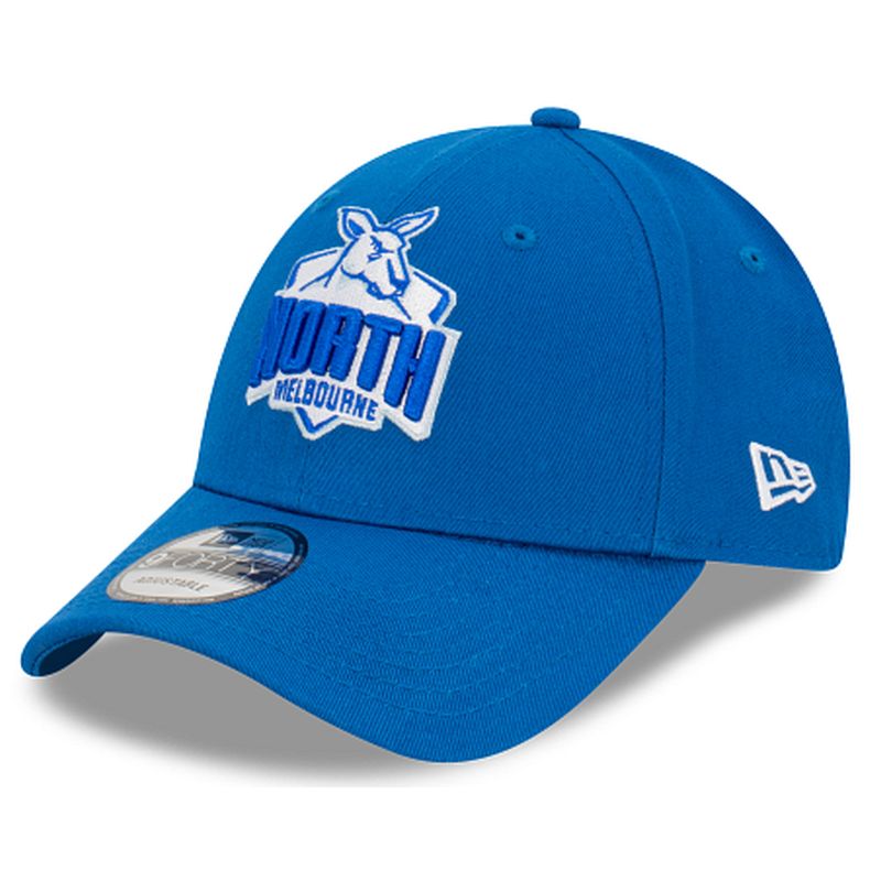 New Era North Melbourne Kangaroos Official Team Colours 9FORTY Cloth Strap