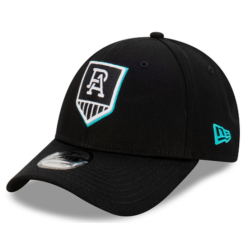 New Era Port Adelaide Power Official Team Colours 9FORTY Cloth Strap